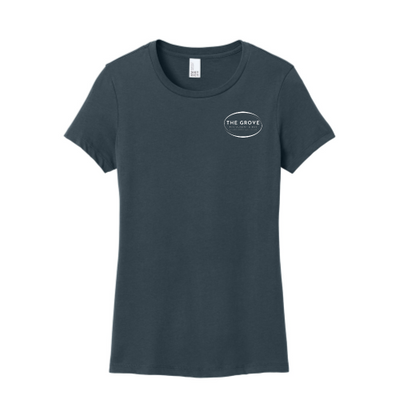 TheGroveStore - District Made Ladies Perfect Weight Crew Tee v2