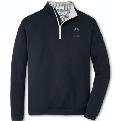 InMind Services - Peter Millar Men's Perth Stretch Loop Terry Quarter-Zip v1