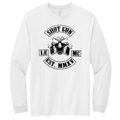 ShotGunLawEnforcementMC - Volunteer Knitwear Chore Long Sleeve Tee USA-Made V7 "EST. MMXV"