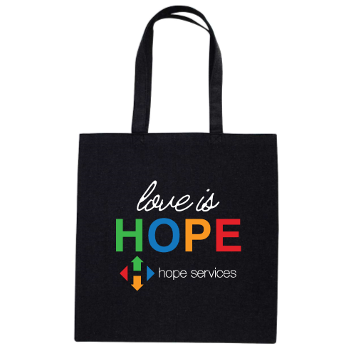 HopeServices - Midweight Recycled Tote Bag - v2