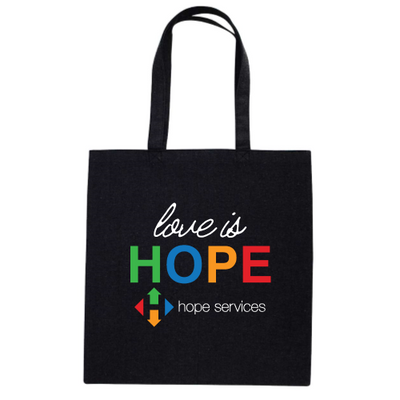 HopeServices - Midweight Recycled Tote Bag - v2