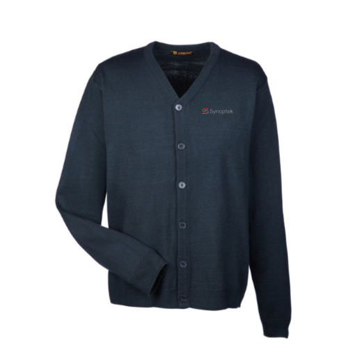 Synoptek - Men's Pilbloc V-Neck Button Cardigan Sweater