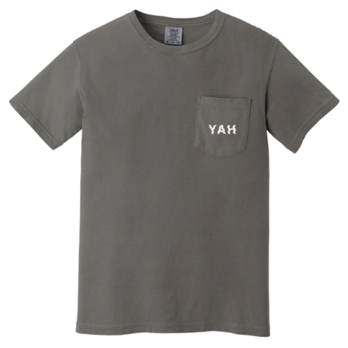 Dark Black - YAH Pocket Tee