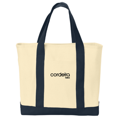 CordeliaLabs - Port & Company 2-Tone Shopping Tote