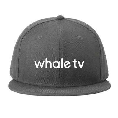 WhaleTV - Era Standard Fit Flat Bill Snapback Cap