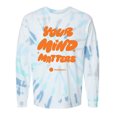 Headspace - Tie-Dyed Long Sleeve T-Shirt Eternity - v2