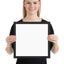 Premium Luster Photo Paper Framed Poster