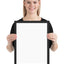 Premium Luster Photo Paper Framed Poster