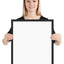 Premium Luster Photo Paper Framed Poster