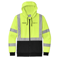 SLConstruction - CornerStone A107 Class 3 Heavy-Duty Fleece Full-Zip Hoodie