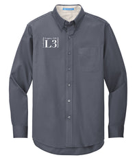 L3 Foundation - Port Authority Long Sleeve Easy Care Shirt v1