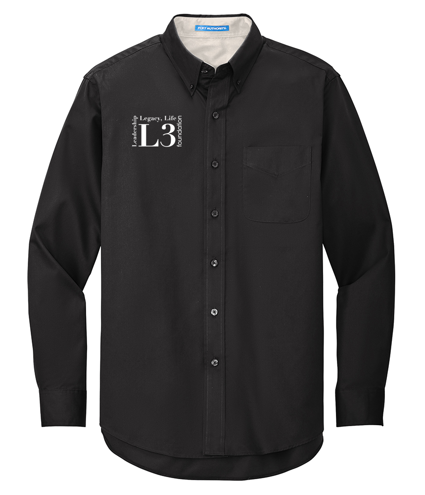 L3 Foundation - Port Authority Long Sleeve Easy Care Shirt v1