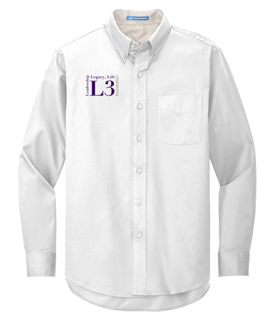 L3 Foundation - Port Authority Long Sleeve Easy Care Shirt v2