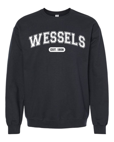 Wessels Vessels Gildan Adult Softstyle Fleece Crew