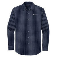 Navy Blazer/ White Grid Check