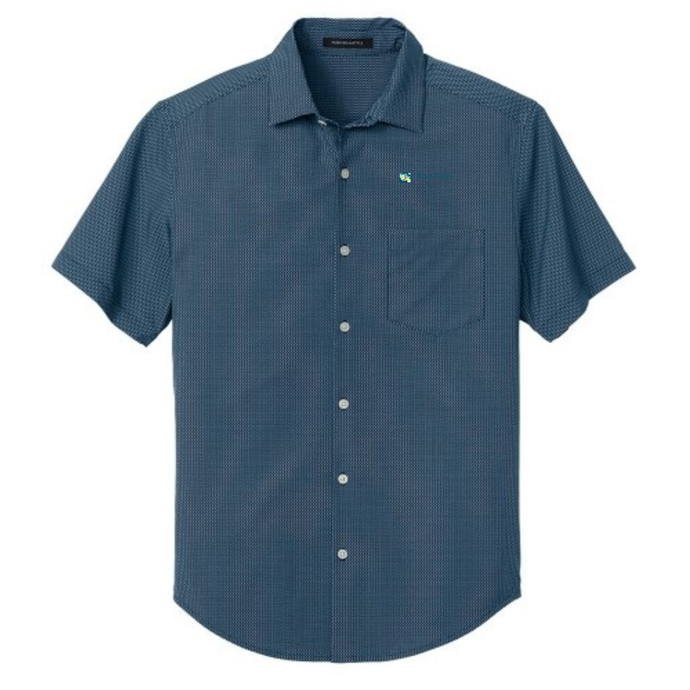 Night Navy Dash Print