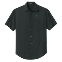 Deep Black Triangle Print