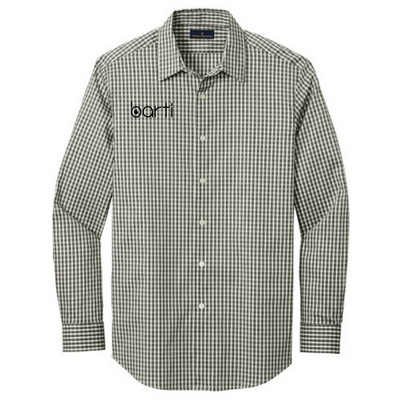 Deep Black Check