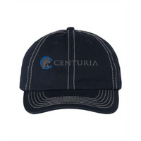 Navy/ Stone Stitch