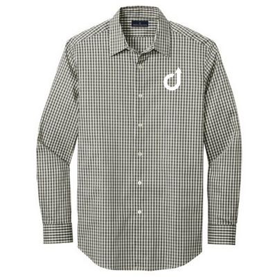 Deep Black Check
