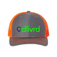 Charcoal Neon Orange