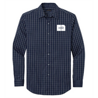 Navy Blazer/ White Grid Check