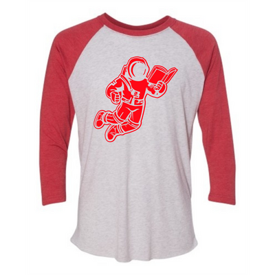 Vintage Red Heather White