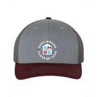 Heather Grey Charcoal Maroon