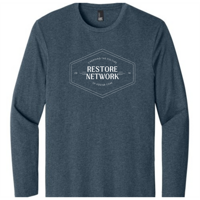 Heathered Navy